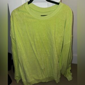 Daily Drills Size L/XL Terry Cloth Sweatshirt